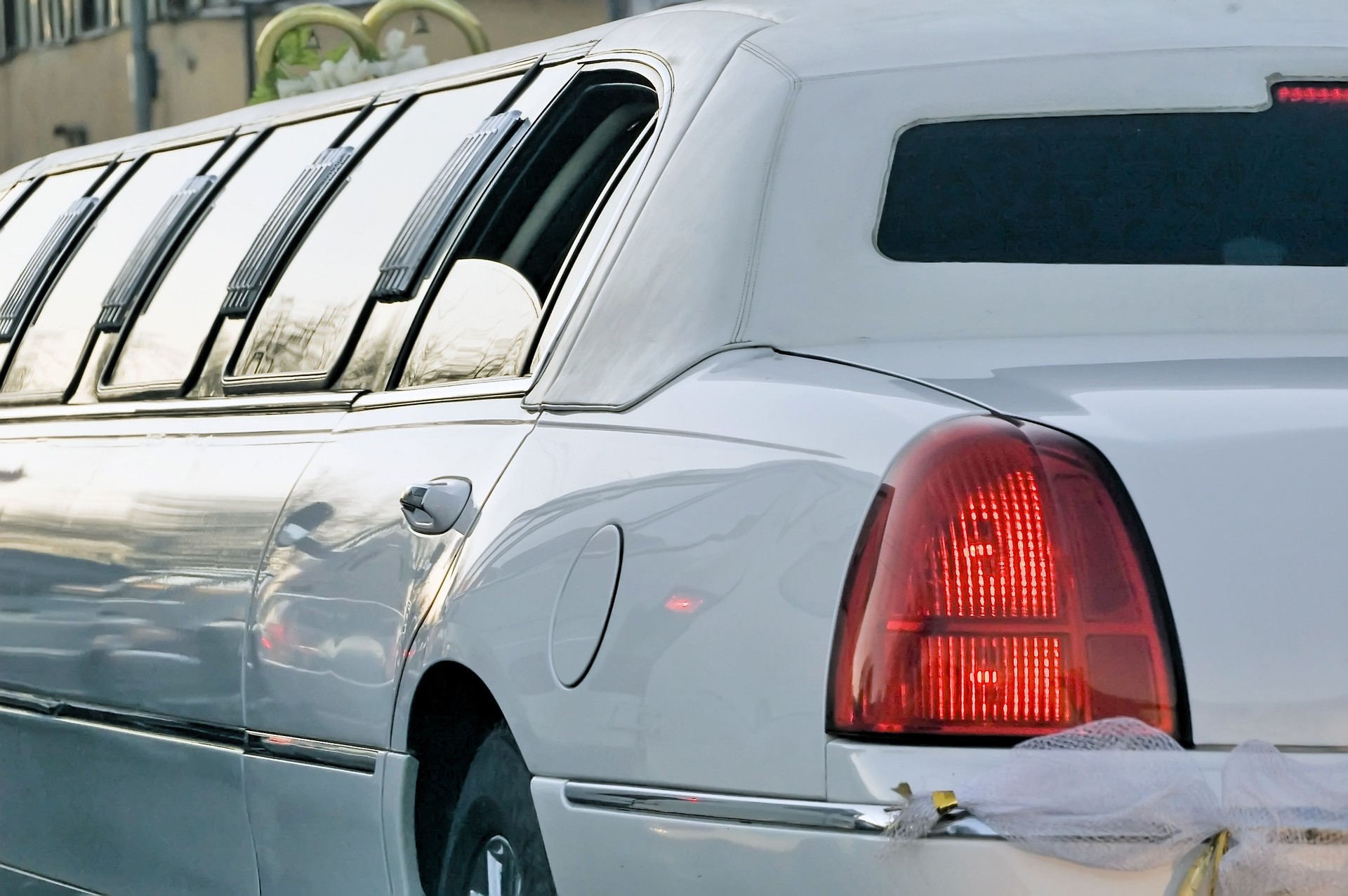 Limousine for wedding